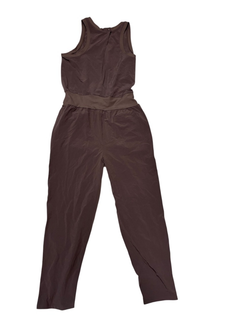 Zella OSR Pursuit Sleeveless Crop Jumpsuit Size Medium NWT